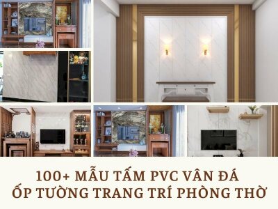 Top 100+ Mẫu tấm PVC vân đá ốp tường trang trí phòng thờ