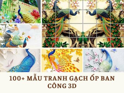 Top 100+ Mẫu tranh gạch ốp ban công 3D đẹp nhất