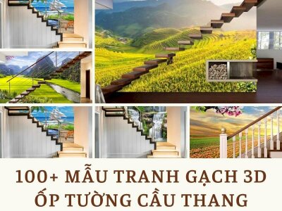 Top 100+ Mẫu gạch 3d ốp tường cầu thang đẹp nhất