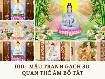 Top 100+ Mẫu gạch tranh 3D Quan Thế Âm Bồ Tát đẹp nhất